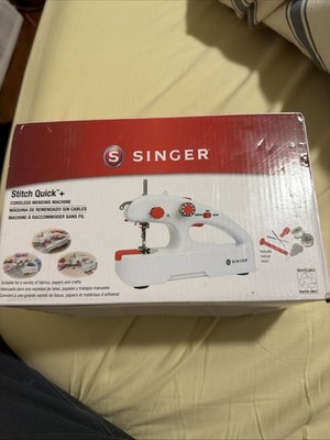 Singer Stitch Quick + Two Thread Hand Held Mending Machine White