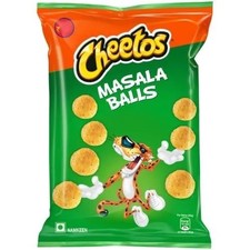 9x Cheetos Masala Balls Crispy Chips & Snacks 30g
