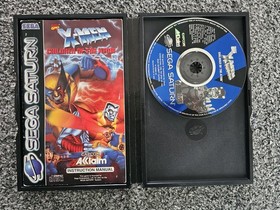 SEGA SATURN  X-MEN CHILDREN OF THE ATOM - COMPLETE WITH MANUAL