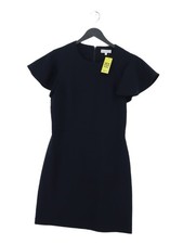 Warehouse A-Line Midi Dress UK10 in Blue