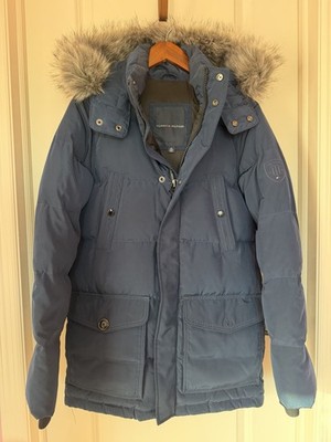 Tommy Hilfiger Men's Down Puffer navy Blue Size xs