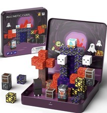 Magnetic Cube 49 PCS Set Magnetic Building Blocks for Kids 3D Magnetic Blocks