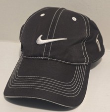 Nike Golf Hat Strapback Adjustable Black Nike Swoosh Logo Classic