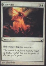 Excoriate - Born of the Gods: #10, Magic: The Gathering Nm C263