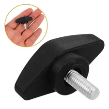 50pcs Plastic T Handle Thumb Knob Screws Tee Wing Clamping Fasteners For