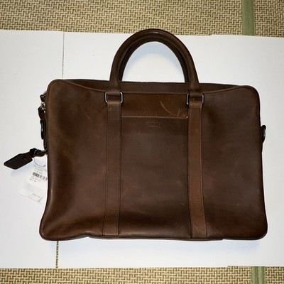 Shinola Detroit computer briefcase new with dust cover bag retails $895