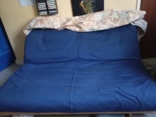 Futon Sofa Bed 3-Seater, Kyoto Jasmin Futon