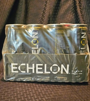 Echelon Pre Workout  Formula Yuzu Cayenne 12- 12 Oz Cans