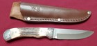 GERBER -  Wallowa Stag 3.75" Fixed Drop Point Blade with Leather Sheath — photo 2