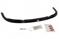 Maxton Design Frontlippe Passend FüR Saab 9-3 Aero Schwarz Hochglanz