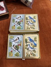 Vintage Congress Playing Cards Dual Sets In Original Box