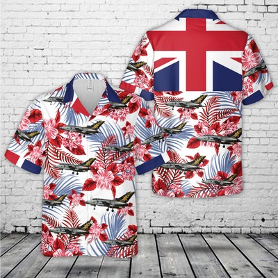 RAF Tornado GR4 31 Squadron 100th Anniversary ZA548 Hawaiian Shirt