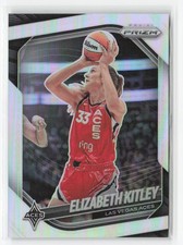 2025 Panini Prizm WNBA #41 Elizabeth Kitley Silver Prizms