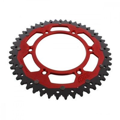 Kettenrad Alu rot 49-Zähne 520-Teilung für Beta RR 400 Enduro Bj. 2013-2014