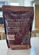 Young Living Pure Protein Complete Chocolate Deluxe Powder, Soy Free, 26 oz