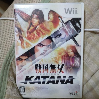Samurai Warriors Katana Koei Wii Japan NTSC-J funktionstüchtig GEBRAUCHT
