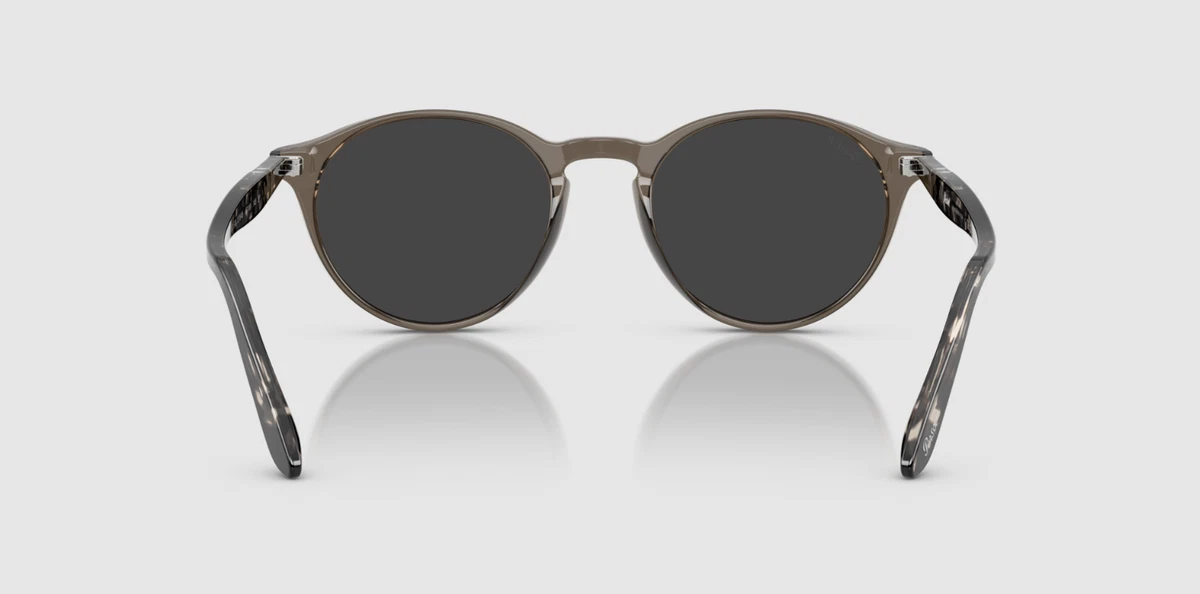 PERSOL PO3092SM 121948 Smoke Polarized Black Polarized 50 mm Men's Sunglasses