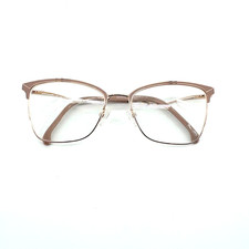 Women's St. Moritz Bridgette Beige/Gold Eyeglass Frames Only 54-17-140