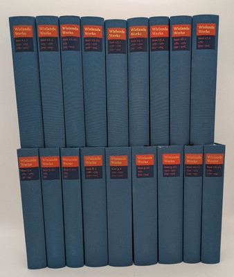 Konvolut: Wielands Werke Historisch-kritische Ausgabe, De Gruyter, 2008