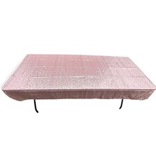 Tablecloth 47  x70  Sequins Pink