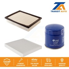 Air Cabin Engine Oil Filters (3 Total) Kit For Chevrolet GMC Silverado