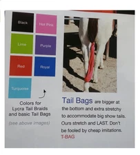 Professionals Choice Lycra Tail Bag - Protect & Preserve Your Horse's Tail