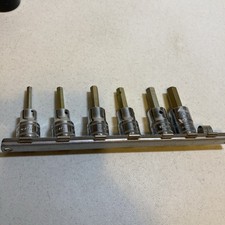 Snap On Metric Allen Head 38 Drive Sockets 6 Count . B8