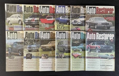 Auto Restorer Magazine 2009 Complete Year 12 Issues Car Truck Restoration How-To