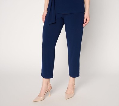 SUNNYLiFE Women's Pants Sz L Make Your Selection: Dennis Basso Slim Blue A719841