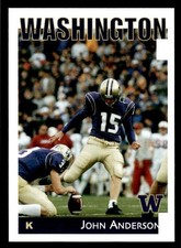 John Anderson 2002 High Step Washington Huskies #NNO Washington Huskies ESE