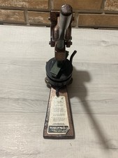 Button Maker Table Top Hand Press Machine 3 1/4  Vintage Badge-A-Matic 3