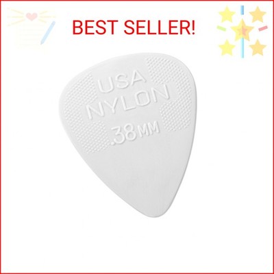 Jim Dunlop Nylon Standard Pick .38MM - 12 Pack