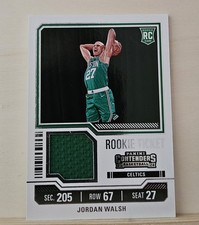 2023-24 Panini Contenders - Rookie Ticket Swatches Jordan Walsh #RTS-WAL...
