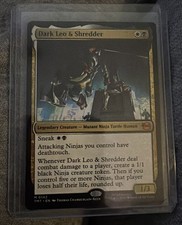 Dark Leo & Shredder Teenage Mutant Ninja Turtles Regular Mythic MTG NM 