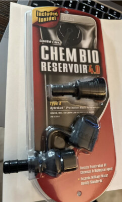 New CamelbaK Hydro link Type A Protective Mask Adapter 7-0892 BVC Black CBR 4.0