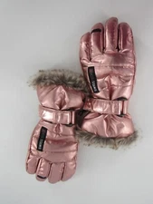 SWISS TECH GIRLS Copper Tone Color GLOVES  S-M See All Pics And Description 