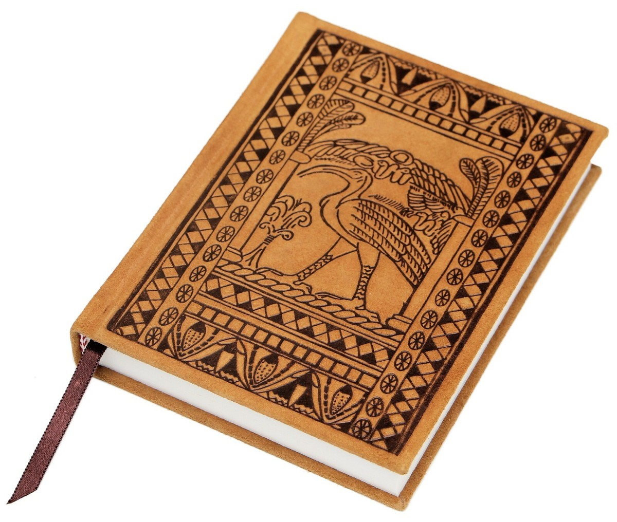Vintage Leather Indiana Jones w/Greek Hieroglyphics 7.25 The Indiana Jones + FREE Leather Journal – Alive Leather main image 4