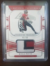 Kyle Pitts Rookie National/Franchise Treasures Patch #FT-KP🏈💎 40/99