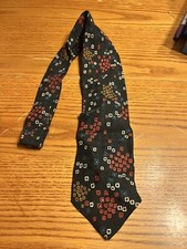 DANIEL CRAIG Silk Tie Men's Artistic Design Classic Necktie Made In Italy
