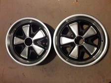 2x Porsche 911 901 Fuchsfelgen Fuchs Felgen 7 x 15" Zoll restauriert 