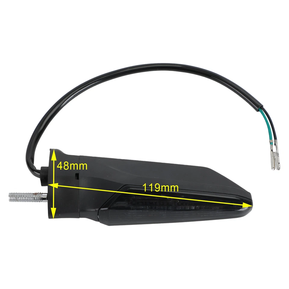 Front Rear LED Turn Signal Light For HONDA CRF1000L Africa Twin 2015-2017 Smoke - Image 3 of 4