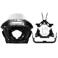 Front Headlight Fairing &Bracket For Harley Softail Street Bob Low Rider 2018-Up