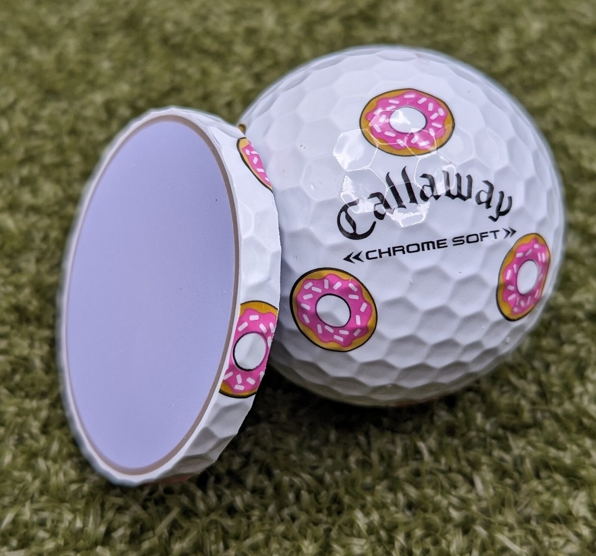 Callaway Truvis Limited Edition Donut Golf Ball Marker Chromesoft