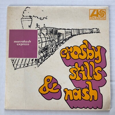 CROSBY, STILLS & NASH Marrakesh Express 1969 TURKEY 45 Original 7'' MINTY! 
