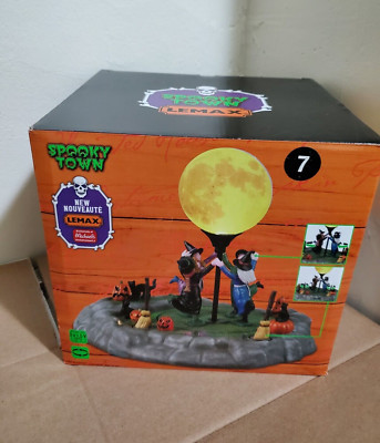 Lemax Spooky Town Dancing In The Moonlight Exclusive Halloween Village Collectib
