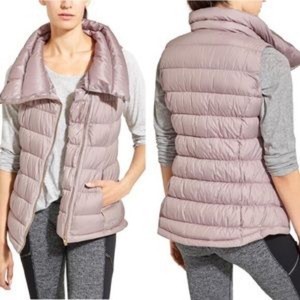 athleta down vest