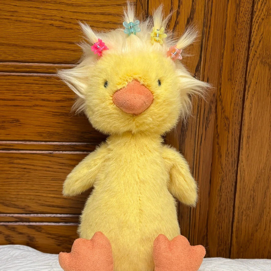 【ジェリーキャット】Dorit Duckling Dorit Duckling Cute Jelly Cat Stuffed Animal Soft Plush Gift