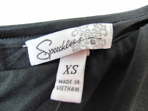 Speechless Black One Shoulder Stretch Mini Dress Size XS - Picture 5 of 7