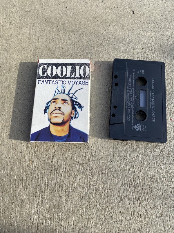 Coolio Fantastic Voyage Vintage Cassette Single Tommy Boy N Da Closet 1990s Rap