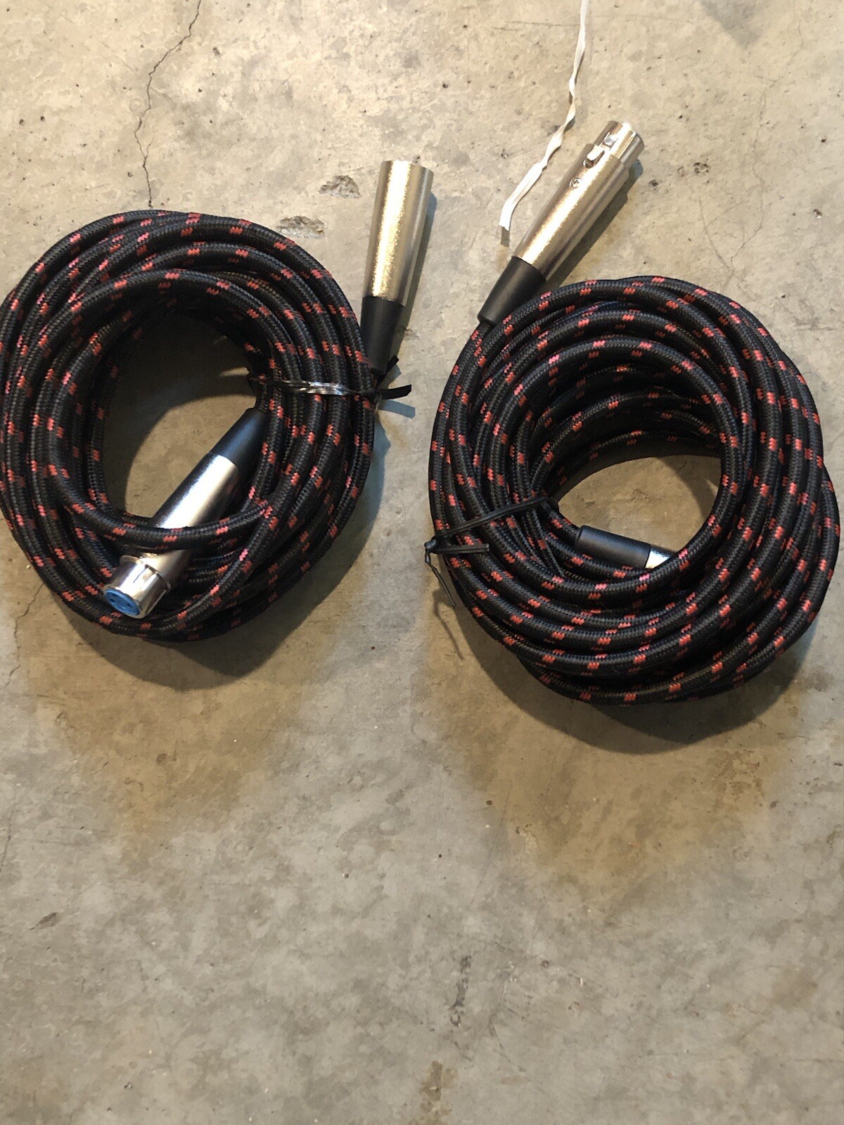 Microphone XLR Audio Cable Cords.-image